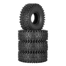 4stk 120mm 1,9" gummihjul dæk Rc Bil Rocks Dæk Til 1:10 Rc Rock Crawler Axial Scx10 90046 Udskiftningsmodel Tilbehør