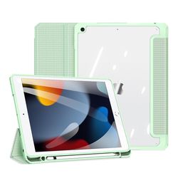 Foxdock Hybrid slimkasse til Ipad 9 / 8 / 7 10,2-tommer, 2021/2020 / 2019 Model, 9. / 8. / 7. generation Auto Wake / søvn stødsikkert cover med kla...