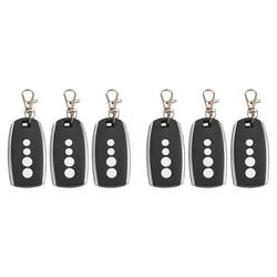 6x GATES STYLO2K autotallin oven kaukosäätimelle 433,92 MHz rullaava koodiportti kaukosäädin käsi Tra Musta