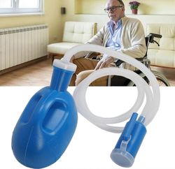 Kannettavat pisuaarit miehille roiskesuojattu 2000 ml 68 oz virtsapullot