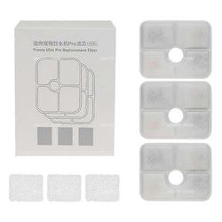 3kpl kissan suihkulähteen korvaavat aktiivihiilisuodattimet mini-lemmikkieläinten veden juomalähteen annostelijalle- 3 kpl