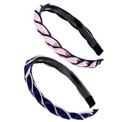 Linkrunning Fashion knyttede pandebånd til kvinders hår tilbehør til Baby Girls Hair Hoops Pandebånd med Buer Fascinator Bandana Pandebånd til kvin...