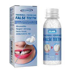 Väliaikainen hampaankorjaus Ikenet Hampaan paikkaus Reiän korjaustyökalu reikiin Aukot rikkoutuneelle hampaalle Boxed