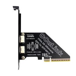 SFF 8611- ja 8612-sovitinkortti PCie 4.0 X8 - Oculink Monivärinen
