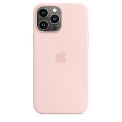 Silikonikotelo Iphone 13 Pro Maxille Liitu vaaleanpunainen MagSafen kanssa