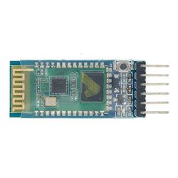 Kredsløbstilbehør hc-05 hc-06 master-slave 6pin/4pin anti-reverse, integreret bluetooth seriel pass-through modul, trådløs seriel til arduino Hc-05...