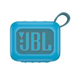 JBL Go 4 langattomalle Bluetooth-kaiuttimelle silikonisuojakotelo Sininen