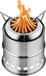 Canway-retkikeitin Mini Wood Stovebackpacking Survival Stove Tuulenpitävä liukastumista estävä kannettava ruostumattomasta teräksestä valmistettu p...