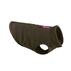 Vinter Blød Fleece Pet Hund Tøj Hvalp Tøj Kostumer Jakke Kaffe XL