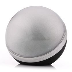 Ruili Stereo Mini Bluetooth højttaler med farverige LED Light M8 Sort