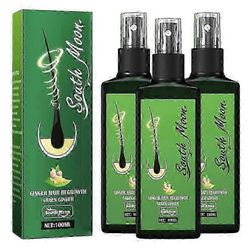 1/2/3kpl 100ml Green Ginger Hair Growth Spray Serum Luonnolliset hiustenlähtöä estävät tuotteet 3pcs