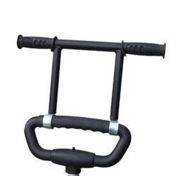 Yleiskäyttöinen rattaiden ohjaustangon jatke vaunujen, vaunujen ja vaunujen lisävarusteille