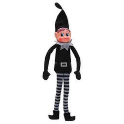 2025 Joulutontut käyttäytyvät huonosti tontulelu pitkillä jaloilla pehmeä vartalo musta joulun joulukoriste