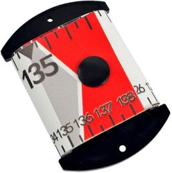 Linkrunning Vandtæt fisk måling lineal nøjagtig fisk målebånd PVC fiskeri lineal måling tackle værktøj, bærbar fiskeri lineal skala 138cm x 5cm Rød...