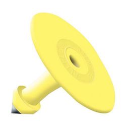 Allflex Global Pieni Pyöreä Tyhjä Uros Tunnisteet Keltainen 25's, 1 Count