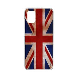 Crazy Kase Hull til Samsung Galaxy A41 Fleksibel Flag Uk Vintage