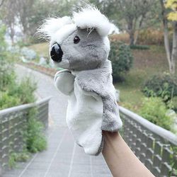 AIR Animal Hand Puppet Plys Legetøj Foregive Telling Story Prop 25cm 36