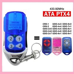 Redkid ATA PTX4 Herculift PTX-4 autotallin kaukosäädin Securacode korvaava ovenavaaja 433.92MHz GDO 2v5 2v6 2v7 7v1 9v1 avain kuten kuvassa1353