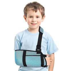 Käsivarsihihna, lääketieteellinen lasten käsivarsihihna vyötäröhihnalla, pehmustettu lasten käsivarsituki olkapään käynnistyksenestolaite murtuneel...