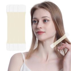 Kaulan nostoteipit, näkymättömät ryppyjä estävät kaulalaastari kaulan pelastus pikakorjausnauhat (4kpl kaulanauhoja, 20kpl vaihtoteippejä) 1 Set