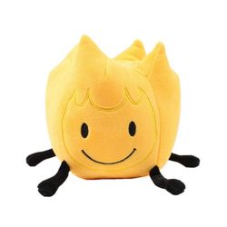 Pehmolelu Battle Dream Island BFDI Leafy Firey Waterdrop Bubble Soft Dolls, 100% Uusi keltainen
