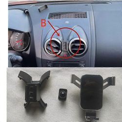 Nissan Qashqai j10 Dualis lisävarusteet 2013 2012 2011 2009 2008 2007 matkapuhelimen pidike älypuhelimen jalusta kiinteä kiinnike B