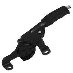 Etujarruvipu sähköiselle kolmipyörälle ja moottoripyörälle Teräs- ja ABS-materiaalien jarrutusohjaus 1kpl Musta 28.00X9.00X3.00CM