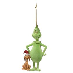 Hyvää joulua Grinch-hahmon joulupuun roikkuvat riipuskoristeet juhlivat Decoration_ll A