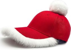 Festlig nisselue! Morsom Christmas Santa Hat Justerbar mote Santa Baseball Cap