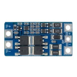 Kredsløbstilbehør 1pcs 2s 10a 7.4v 18650 lithium batteribeskyttelse bord 8.4v afbalanceret funktion / overopladet beskyttelse