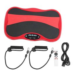 UltraThin Exercise Värähtelevä alusta Fitness Hierontalaite Vibration Body Shaper Machine (Prise EU 220V)