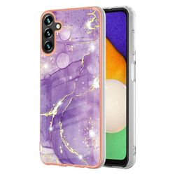 Marmor Imd Tpu telefonetui til Samsung Galaxy A54 5g Lilla 002