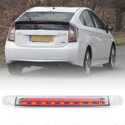 Led punainen kolmas jarruvalo + valkoinen LED-ajovalaisin Toyota Prius Hybrid 2009-2015 Alpha Aqua (c) korkealle asennettava jarruvalo