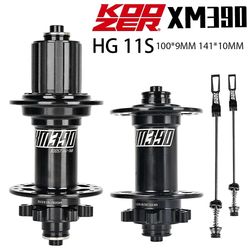 Cykel Hub Boost 141 * 10mm Qr Koozer Xm390 72 Klik 6 Claw 4 Leje mountainbike Hub 32 huller til Hg Xd Ms 8 9 10 11 12speed 100x9 141x10 HG