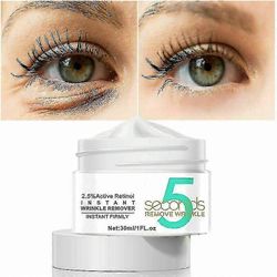 5 sekunnin ryppy poistaa instant face cream iho kiristävä anti-aging seerumi uusi 1 kpl
