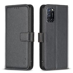 Taske til Samsung Galaxy A52 5g magnetisk tegnebog flip cover med kortholderpladser kompatible med Samsung Galaxy A52 5g etui Sort