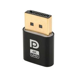4K Displayport Dummy Plug DP -näyttösovitin EDID Headless Ghost Emulator -työpöydän lisävarusteet PC-näytönohjaimelle