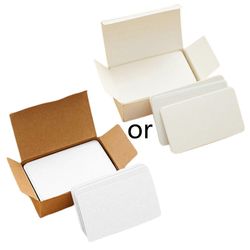 180kpl pelejä Tyhjät pelikortit Tyhjät pelikortit kirjoitettavaksi mukautetuille korteille Valkoinen