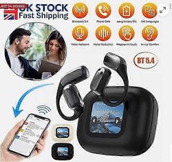 Heyone 2025 144+ kielen AI-kääntäjän nappikuulokkeet reaaliaikaiset Bluetooth-käännöskuulokkeet