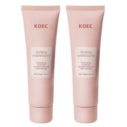 Puhdistavat entsyymit Kuoriva geeli Kuoriva kasvojen kuorinta Kasvojen kuorinta-aineet Kuolleen ihon poistoaine naisille KOEC 2pcs