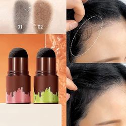 Hårpudder Hairline Powder Stick, Quick Cover Tyndere hår på få sekunder, Root Concealer Instantly Con Brun x Sort