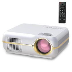 Dh-A10B 5,8 tommer LCD-skærm 4200 lumen 1280x800p projektor Hvid