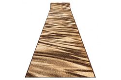 RugsX Runner HEAT-SET FRYZ ARABICA brun 80 cm 80x480 cm