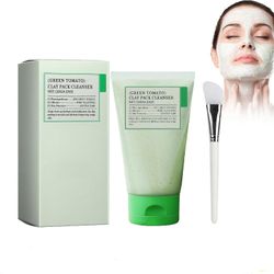 1-3X Green Tomato Clay Mask Pore Cleanser, puhdistava 49% Green Tomato Extr 120g 1pc
