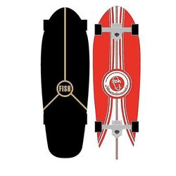 Land Surfboard, P7 Bracket Firehjulet, Scooter Professional Brush Street Longboard Surfskate