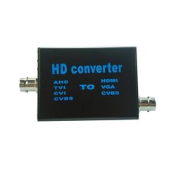 Analog Signal Video Converter Tvi Ahd Cvi till Vga / cvbs Digital 4 I 1 Tv Full HD 1080p för Monitorin Som visas