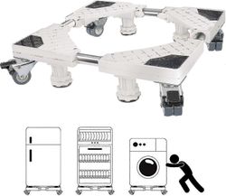 Pesukoneen pohja, karhukuorma 300kg pesukone jalusta säädettävä jalusta säädettävä jalusta jääkaapin pesukonekuivaimeen ja pakastimeen (säädettävä ...