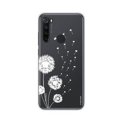 Crazy Kase Skrog til Xiaomi Redmi Bemærk 8 Blød pissenlit blomst