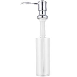 saippua-annostelija musta keittiö saippuapesuaineen annostelija pullo nestemäinen saippua-annostelijat pumppu 500ml sisäänrakennettu kylpyhuone tar...