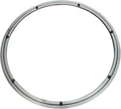 Augro Hiljainen pyörivä kuulalaakeri, kääntyvä metallipohja, levysoittimen laakeri ruokapöydälle (50cm / 20in)